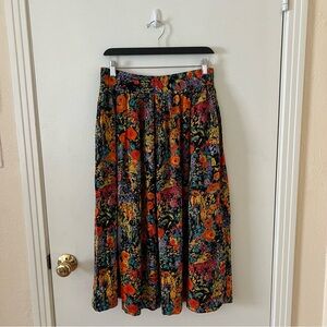 Vintage Floral Skirt